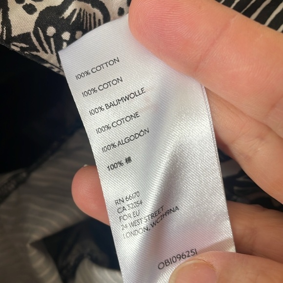 Anthropologie Bloomprint Wide Leg Pants Black Tan - Picture 5 of 10